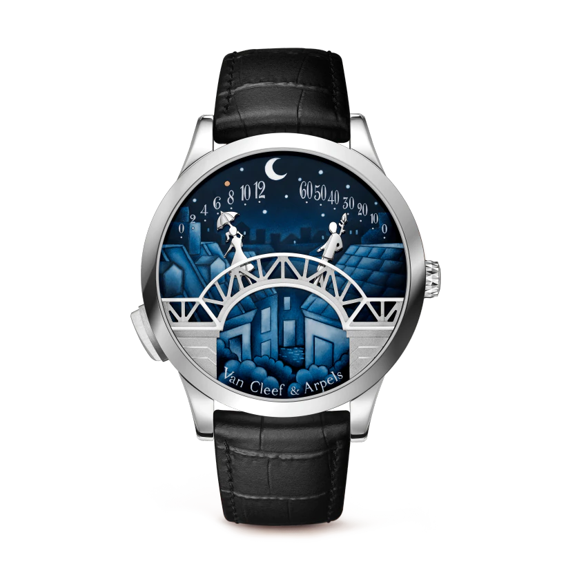 Van Cleef & Arpels Midnight Pont des Amoureux watch