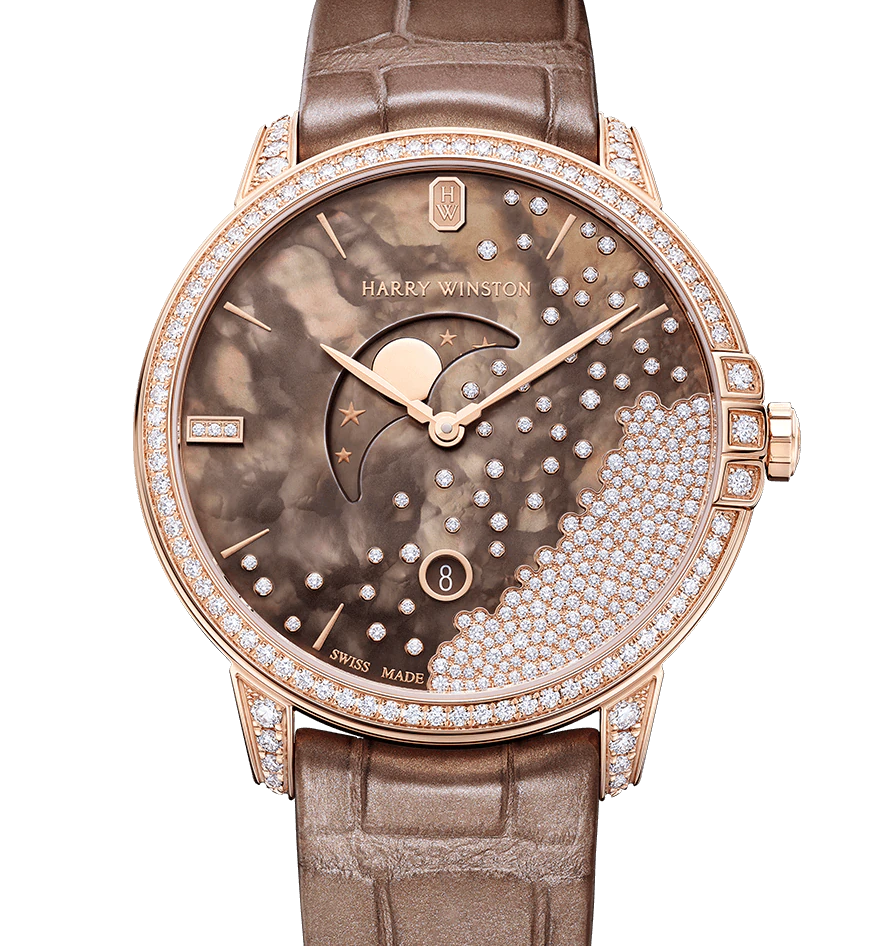 Harry Winston Midnight Diamond Drops Chocolate