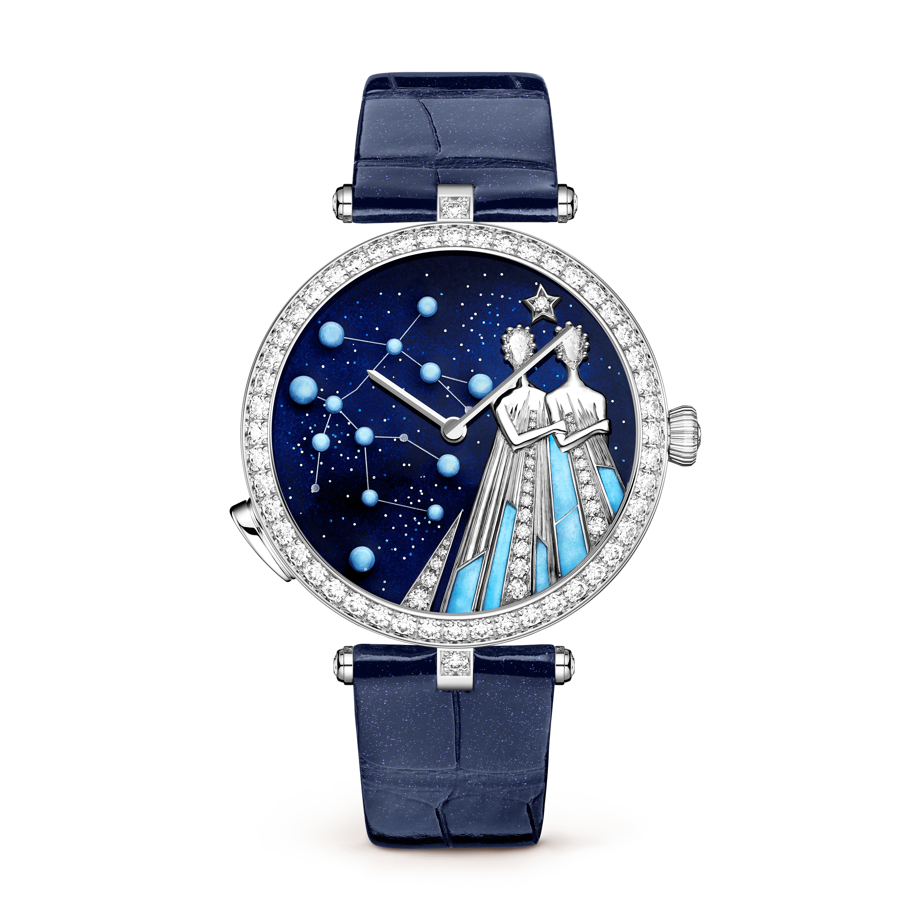 Van Cleef & Arpels Lady Arpels Zodiaque Lumineux Geminorum (Gemini) watch