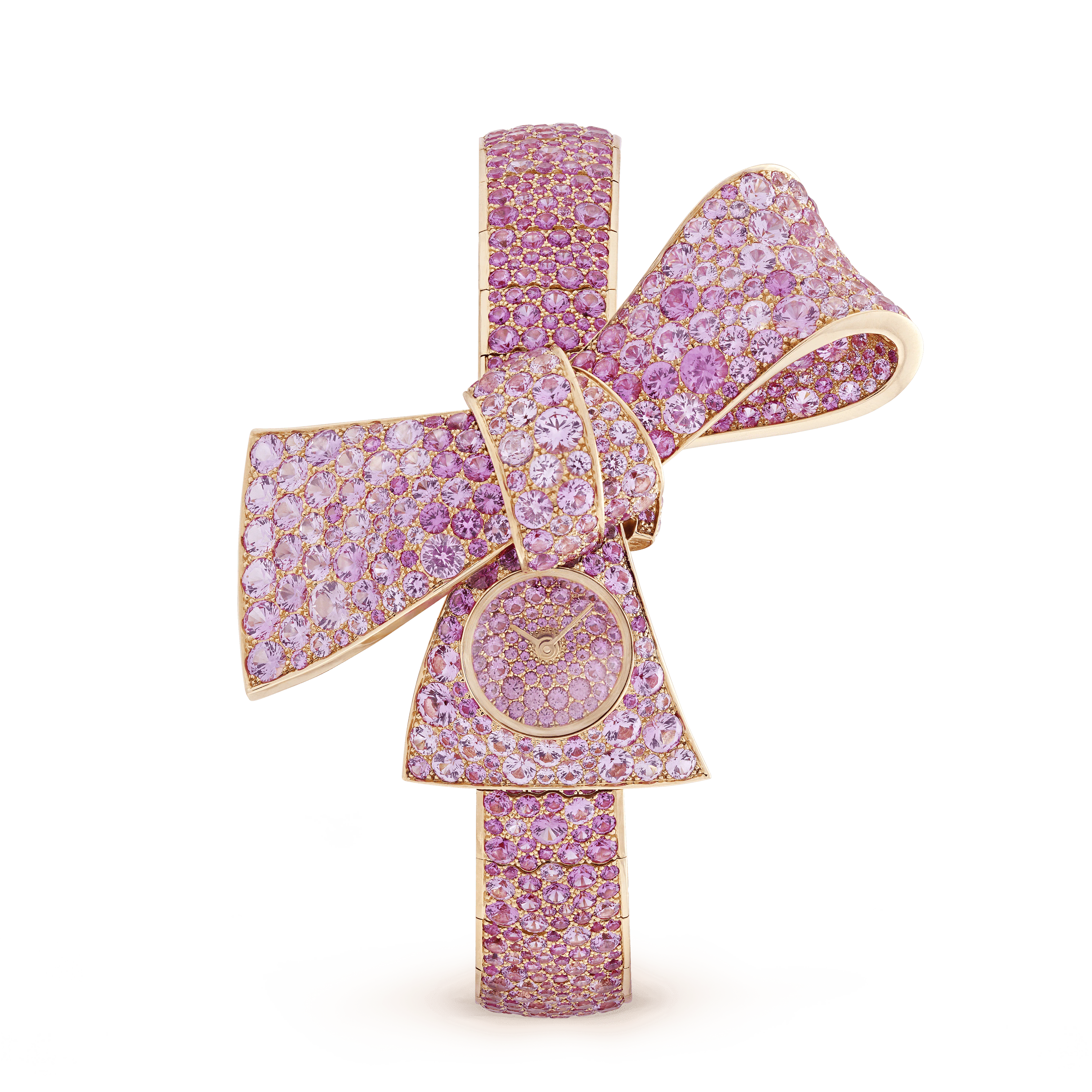 Van Cleef & Arpels Ruban Secret Saphirs Roses Watch