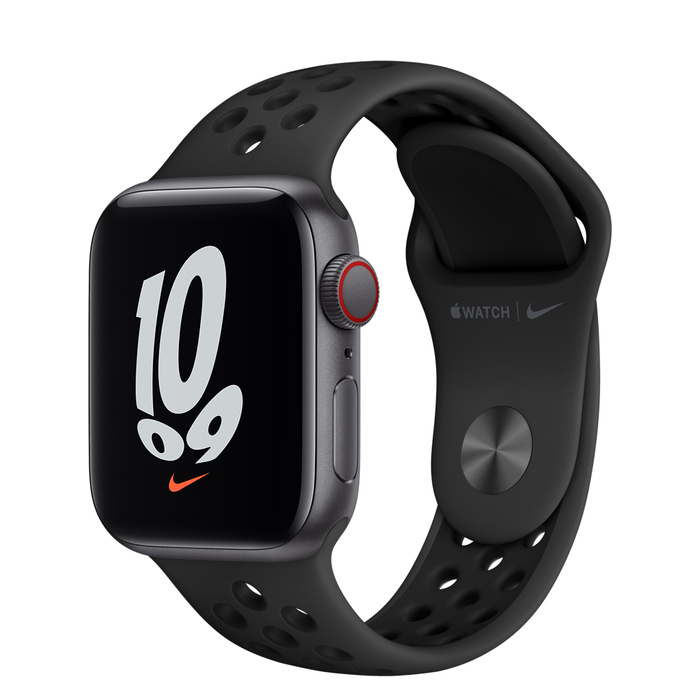 Apple Watch Nike SE GPS + Cellular 40mm Space Gray Aluminum Case with Nike Sport Band