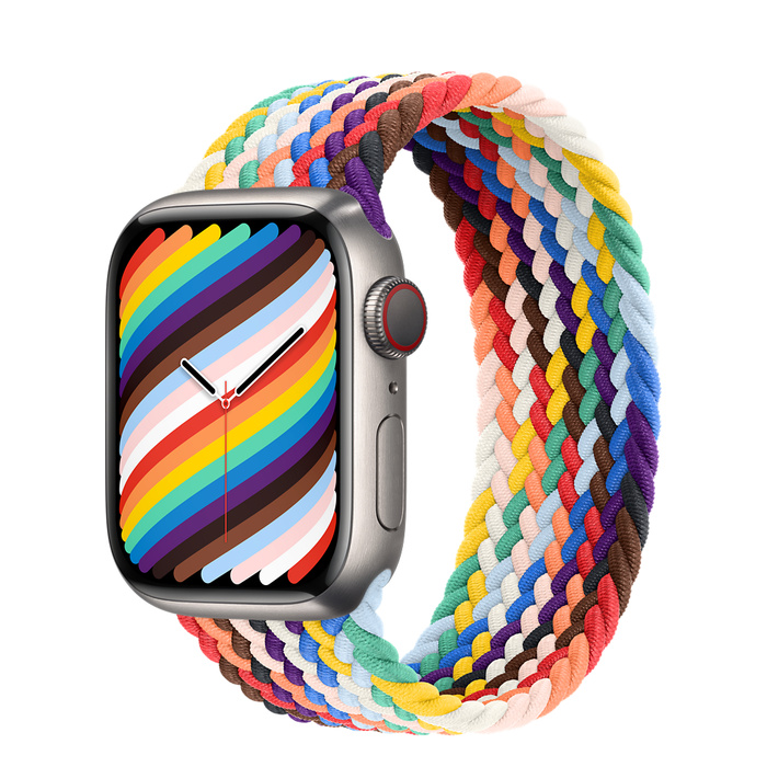 Apple Watch Edition GPS + Cellular 41mm Titanium Case with Braided Solo Loop