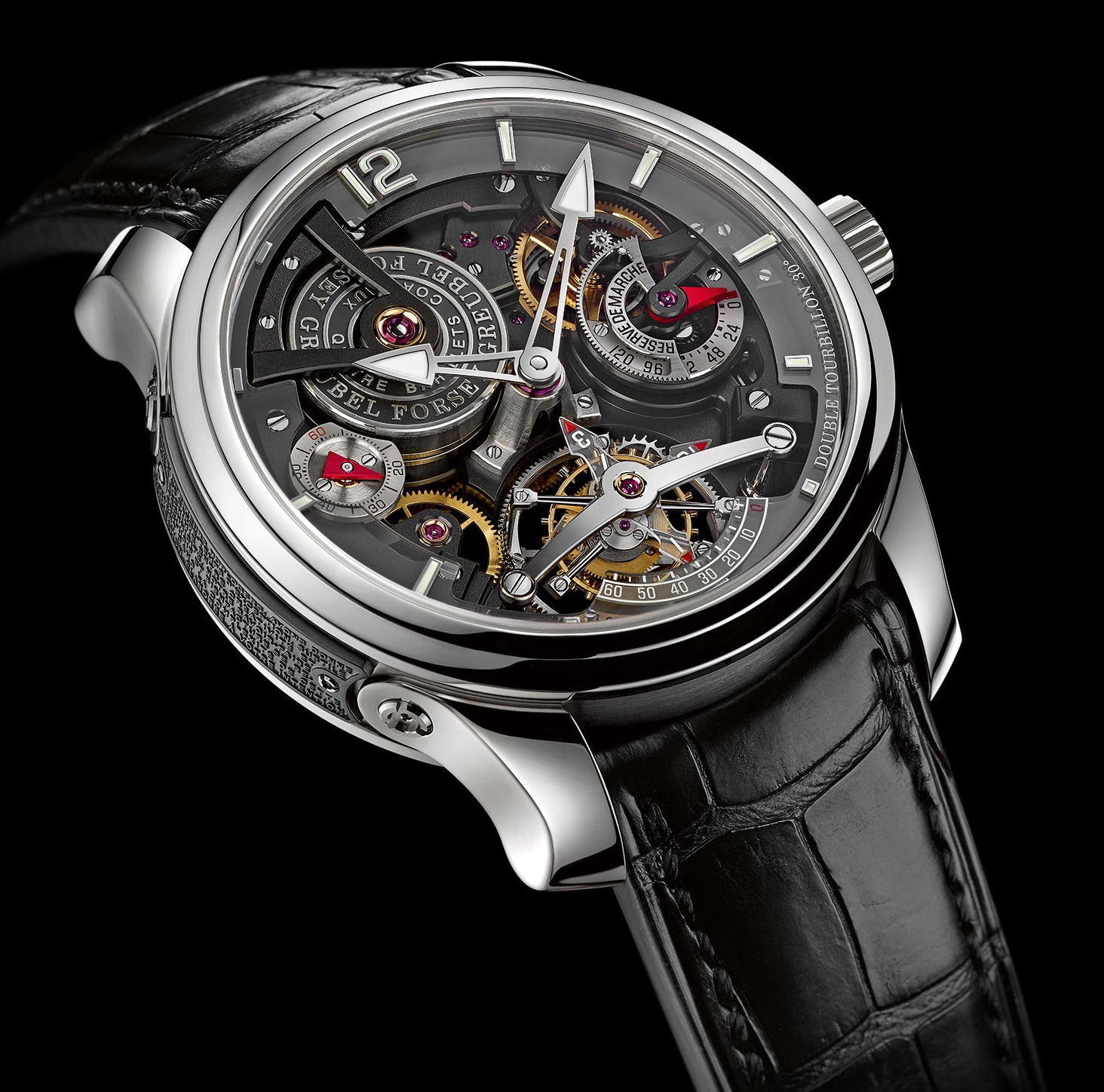 Greubel Forsey Double Tourbillon Technique 30° Technique Bi - color