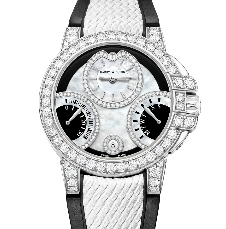Harry Winston Ocean Biretrograde Black & White