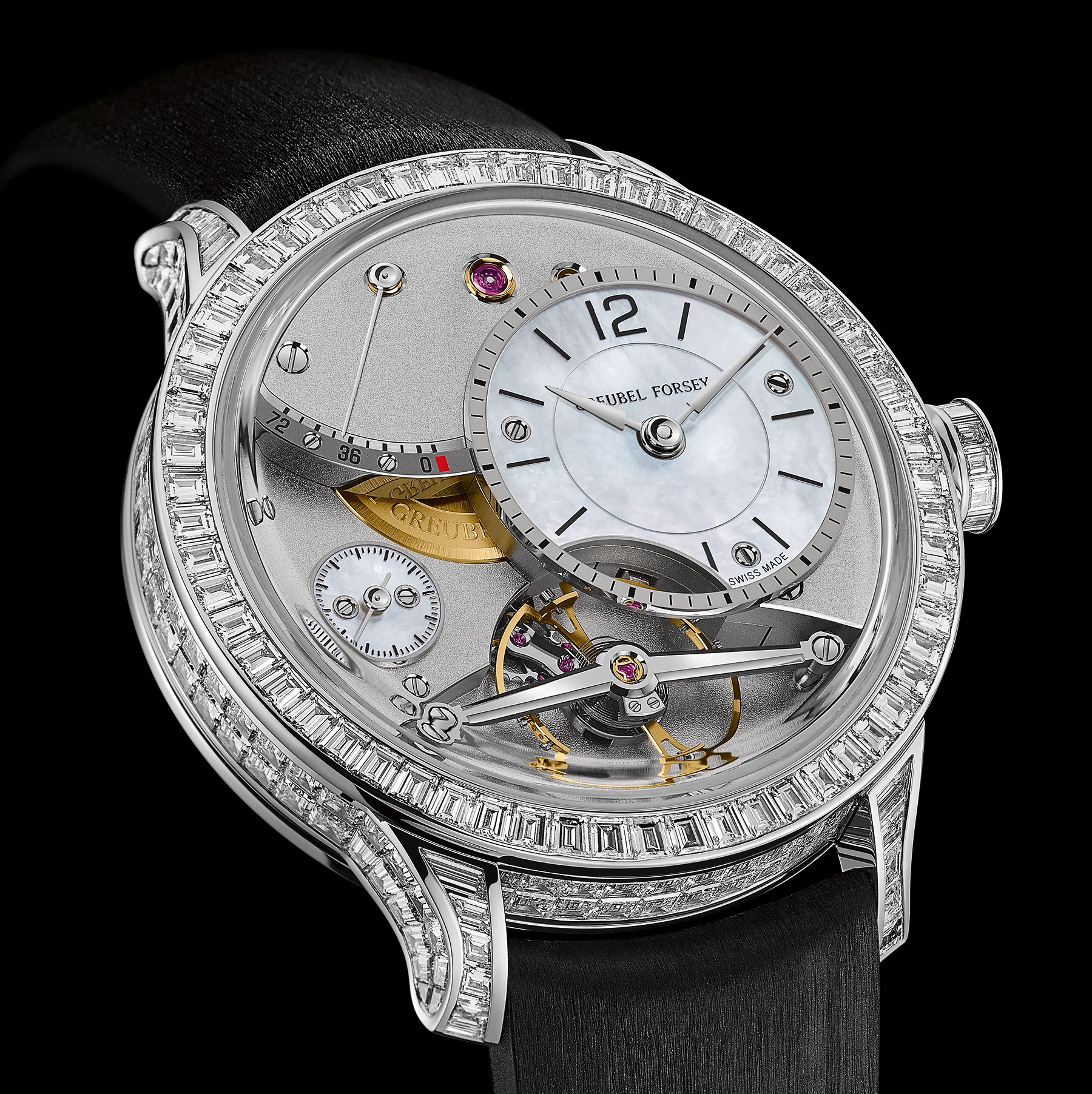 Greubel Forsey Diamond Set Balancier Contemporain