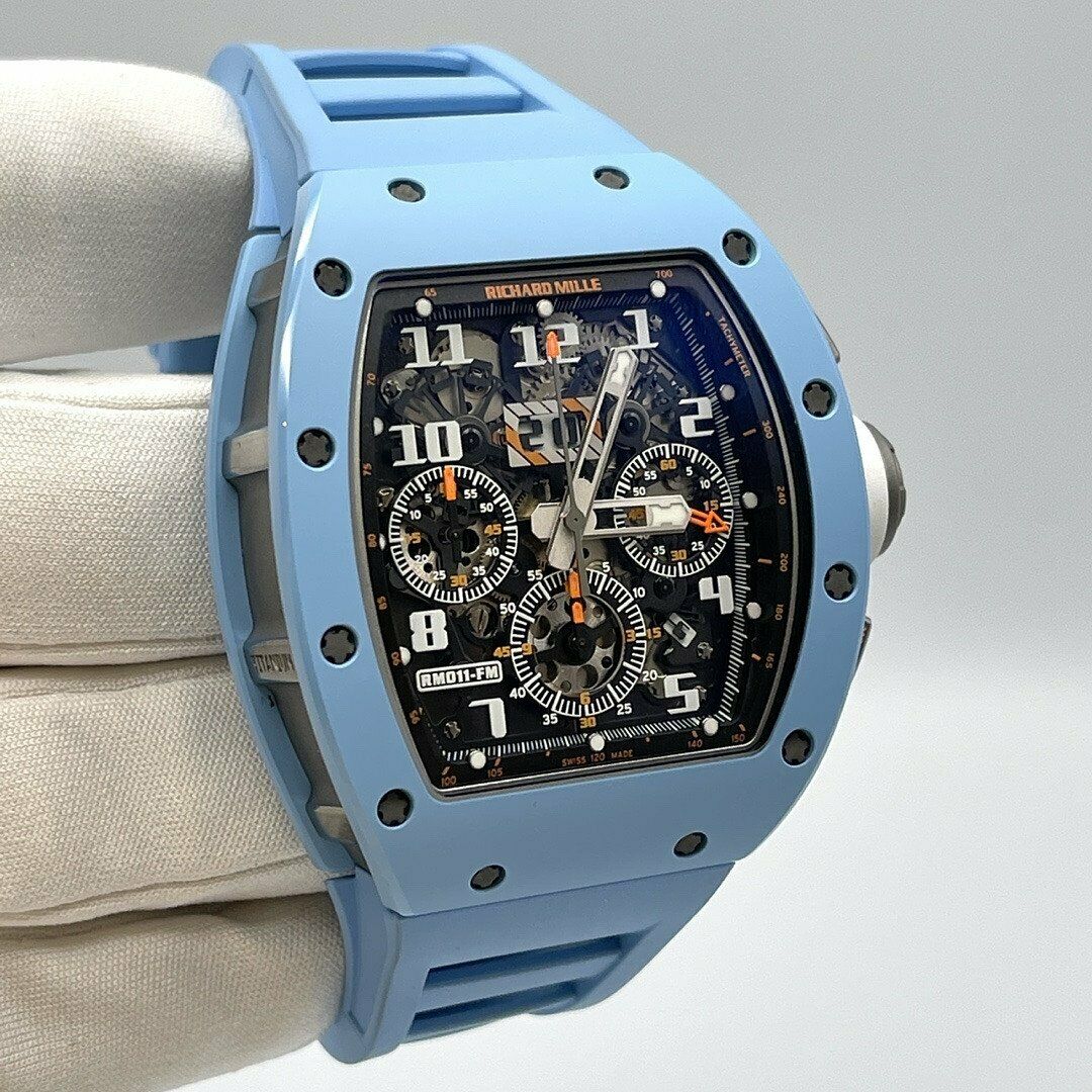 Richard Mille RM 011 Baby Blue Ceramic Last Edition