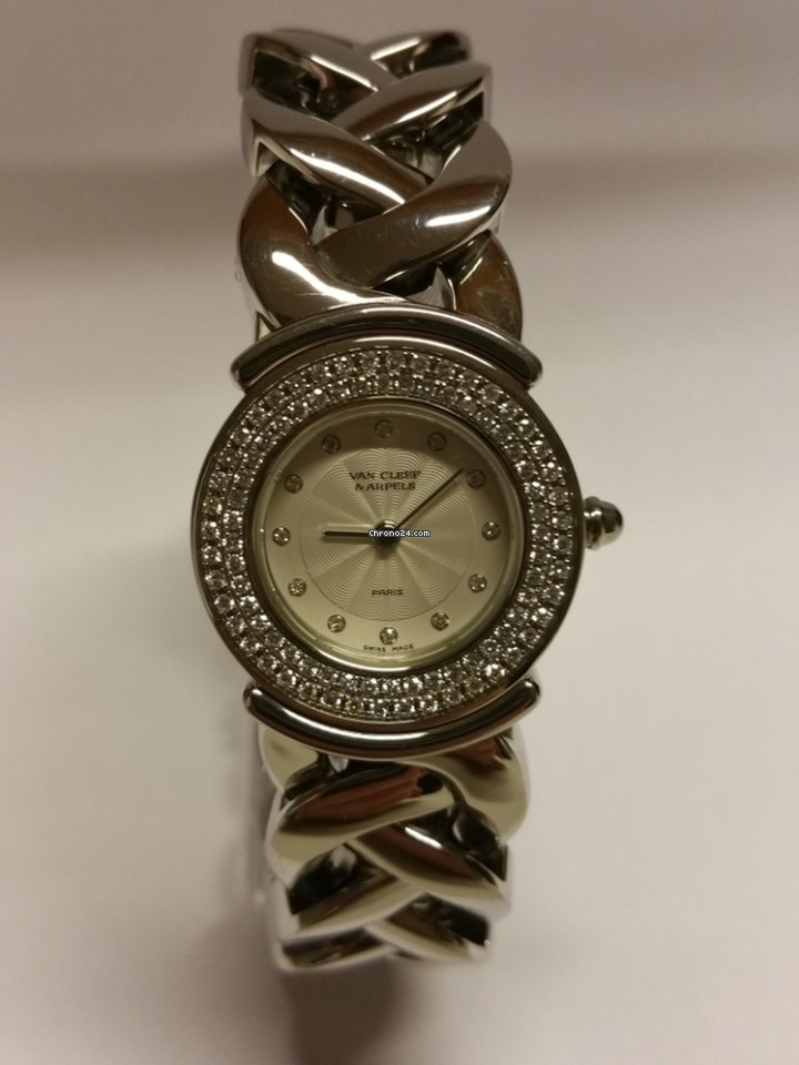Van Cleef & Arpels Ladies Steel Chain