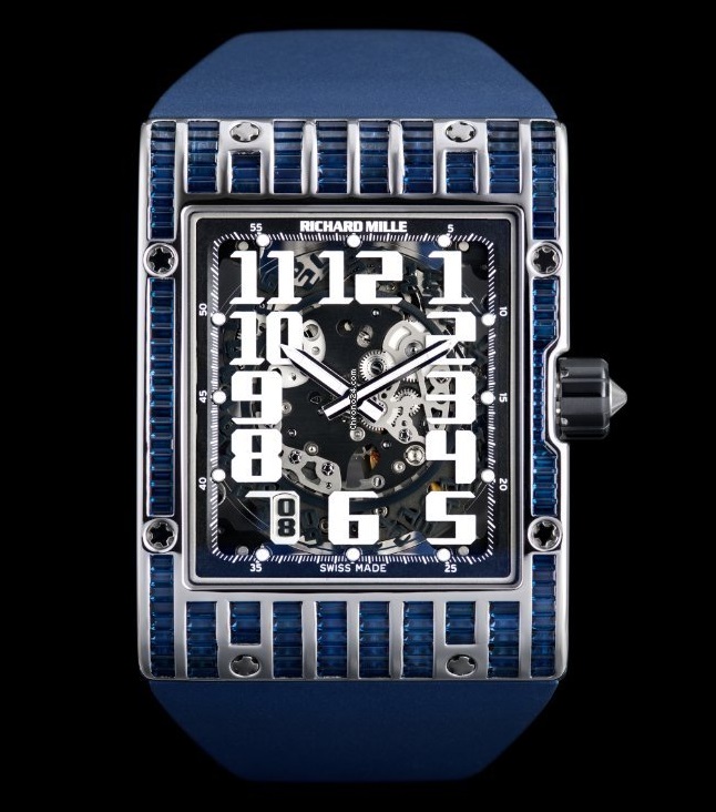 Richard Mille RM 016 Baguette Sapphire Set