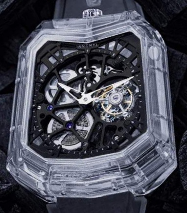 Aventi A11 Pure Sapphire Black Dial