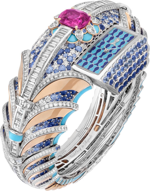Van Cleef & Arpels Love Stories High Jewelry Aïda & Radamès secret watch