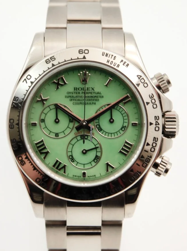 Rolex Daytona Cosmograph Green Beach Chysoprase 116509