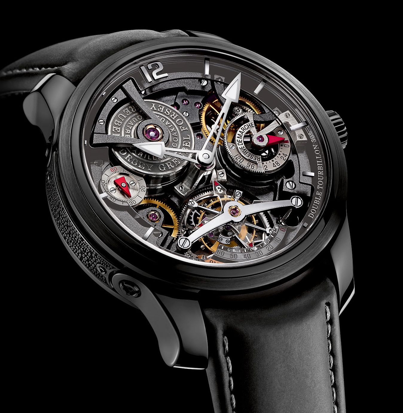 Greubel Forsey Double Tourbillon Technique 30° Black