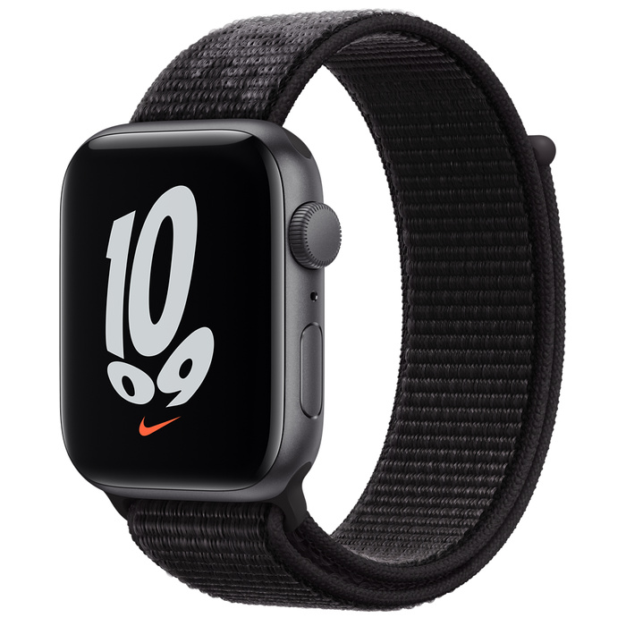 Apple Watch Nike SE GPS 44mm Space Gray Aluminum Case with Nike Sport Loop