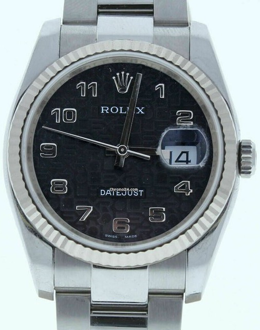 Rolex DateJust Jubilee Arabic Dial 116234