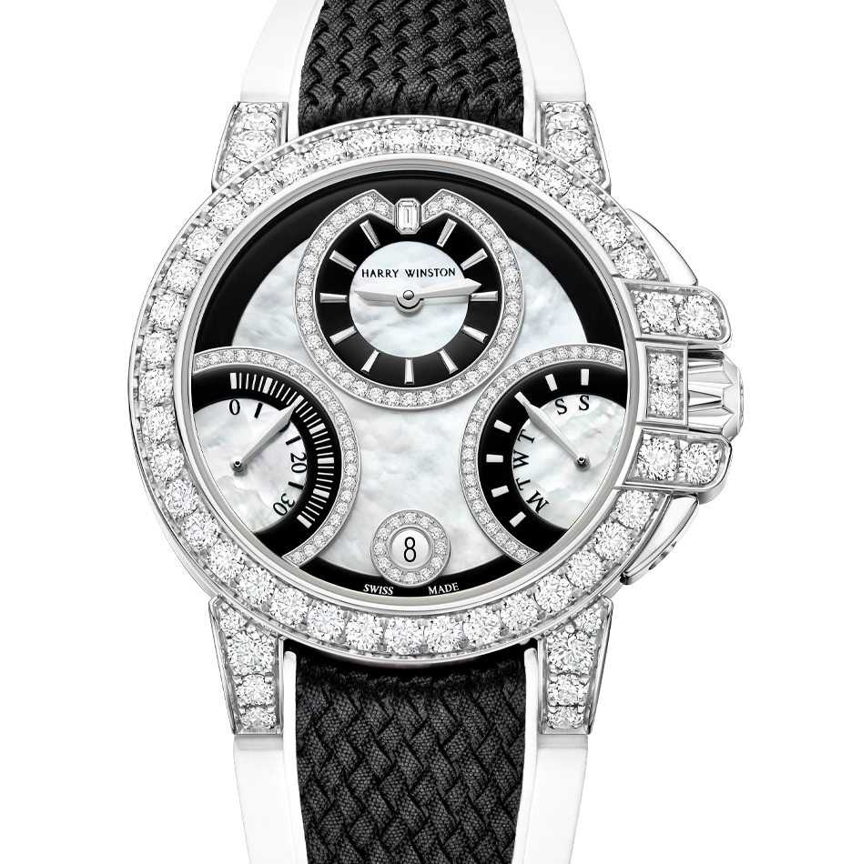 Harry Winston Ocean Biretrograde Black & White