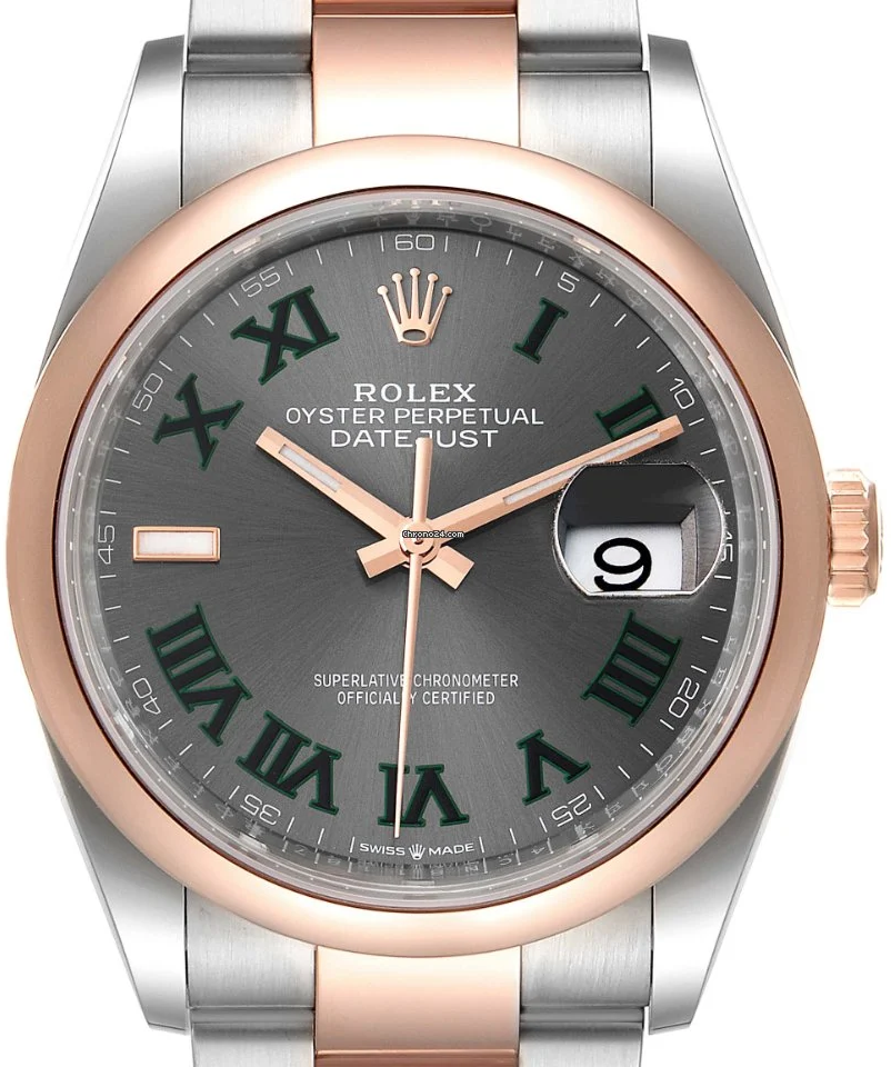 Rolex DateJust Wimbledon Dial 116201