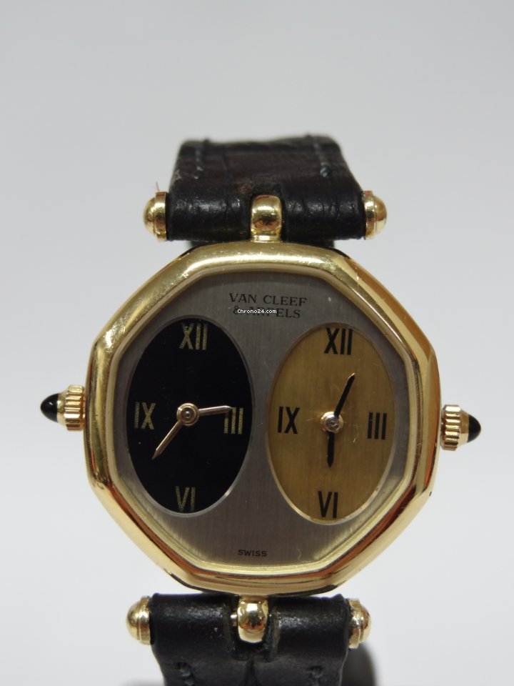 Van Cleef & Arpels Gold Octagonal Quartz