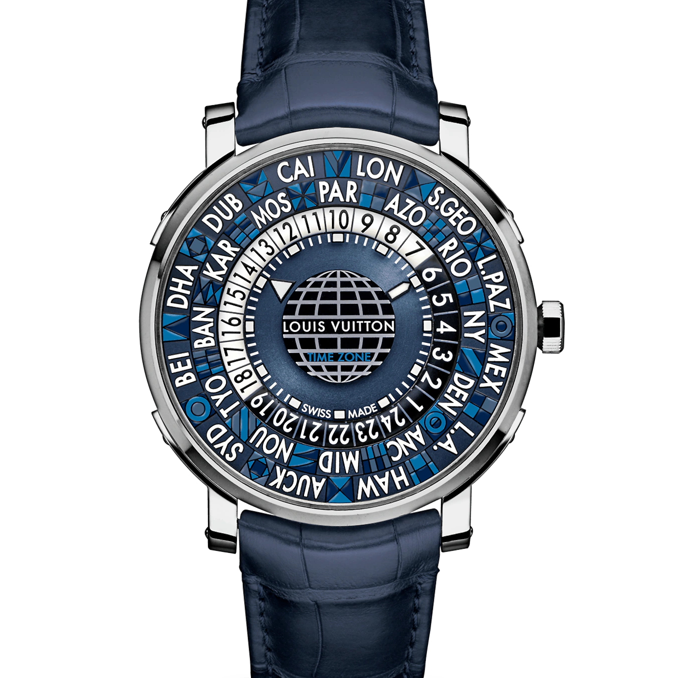 Louis Vuitton Escale Time Zone Blue