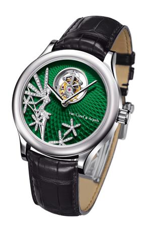 Van Cleef & Arpels Midnight Tourbillon Caresse
