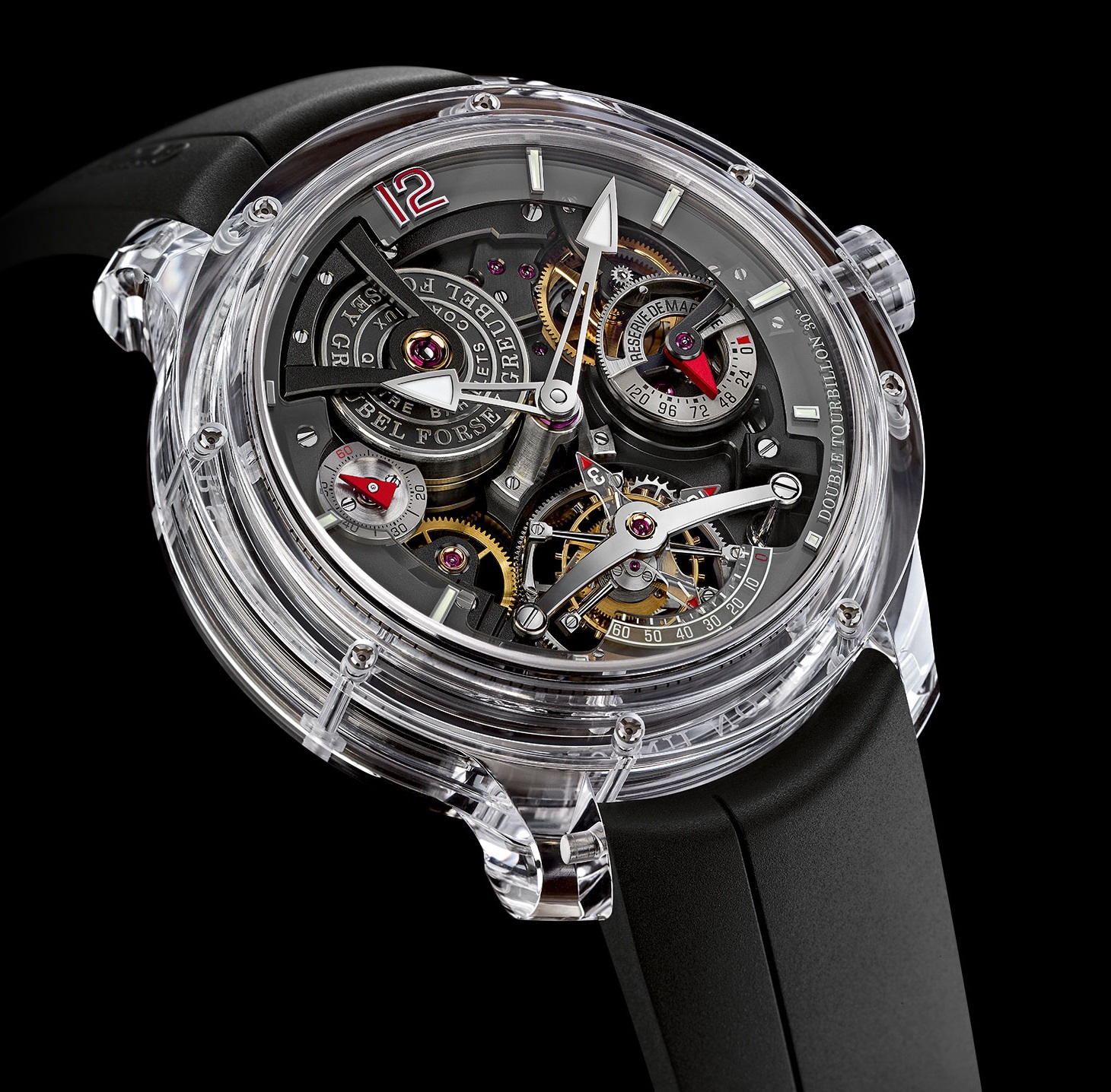 Greubel Forsey Double Tourbillon Technique 30° Sapphire