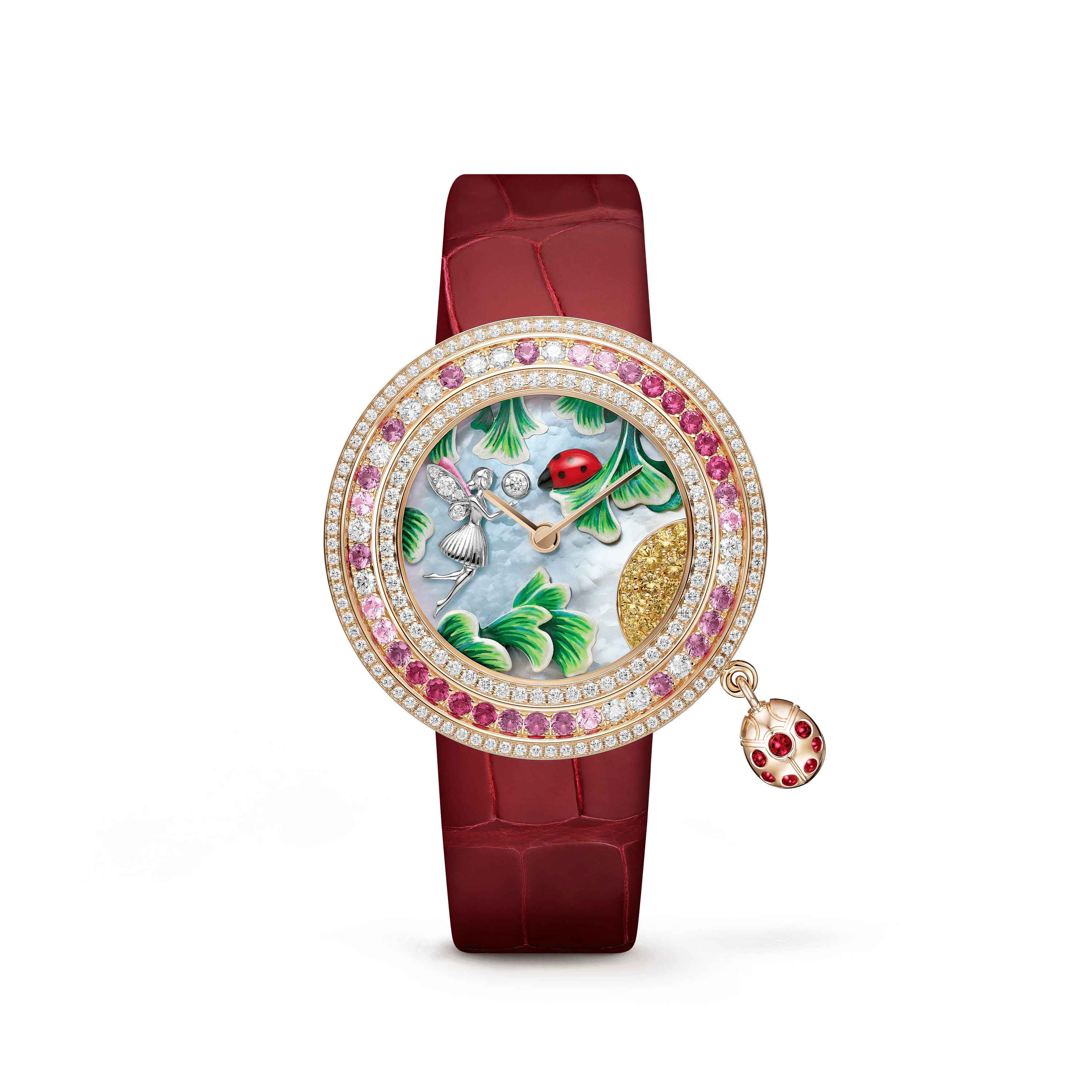 Van Cleef & Arpels Charms Coccinelle Féerique watch