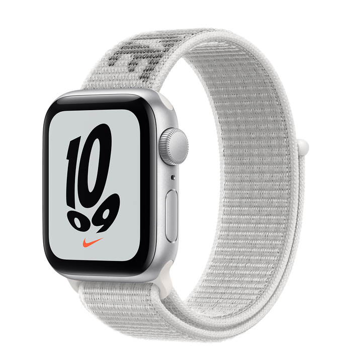 Apple Watch Nike SE GPS 40mm Silver Aluminum Case with Nike Sport Loop