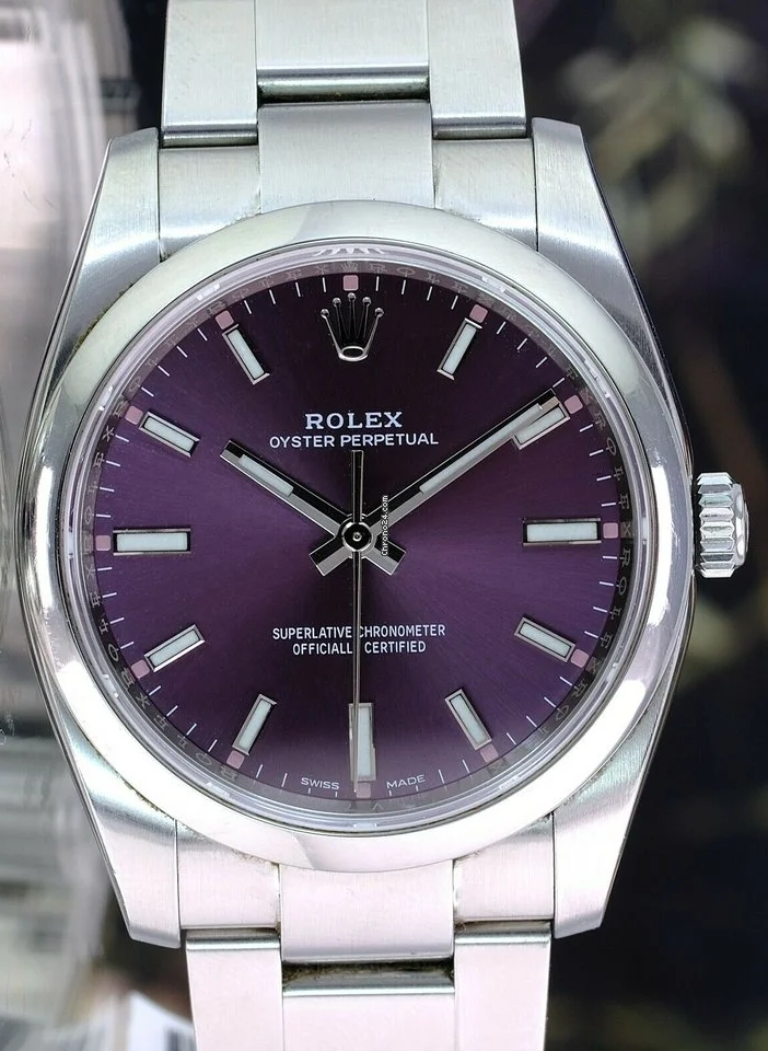 Rolex Air King Purple 114200
