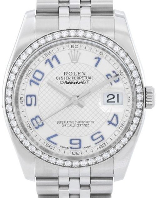 Rolex DateJust Chalkboard 116244