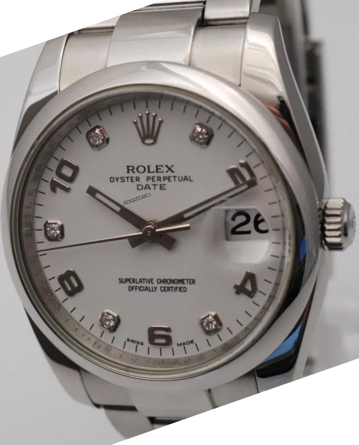 Rolex Date  Stainless Steel