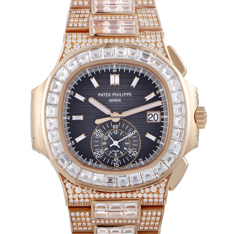 Patek Philippe Nautilus Chronograph Baguette Diamond Special Edition