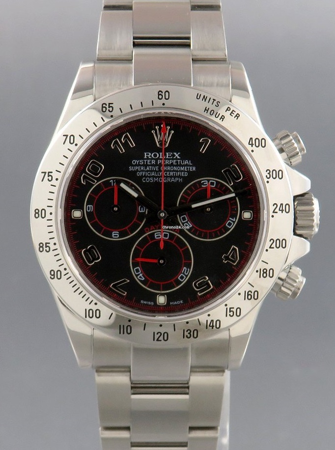 Rolex Daytona Stahl Racing Dial 116520