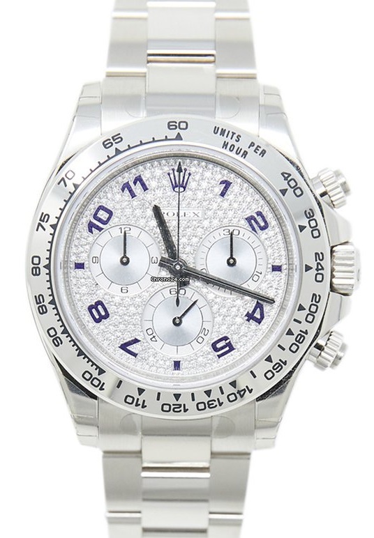 Rolex Daytona Factory Pave Diamond Dial 116509
