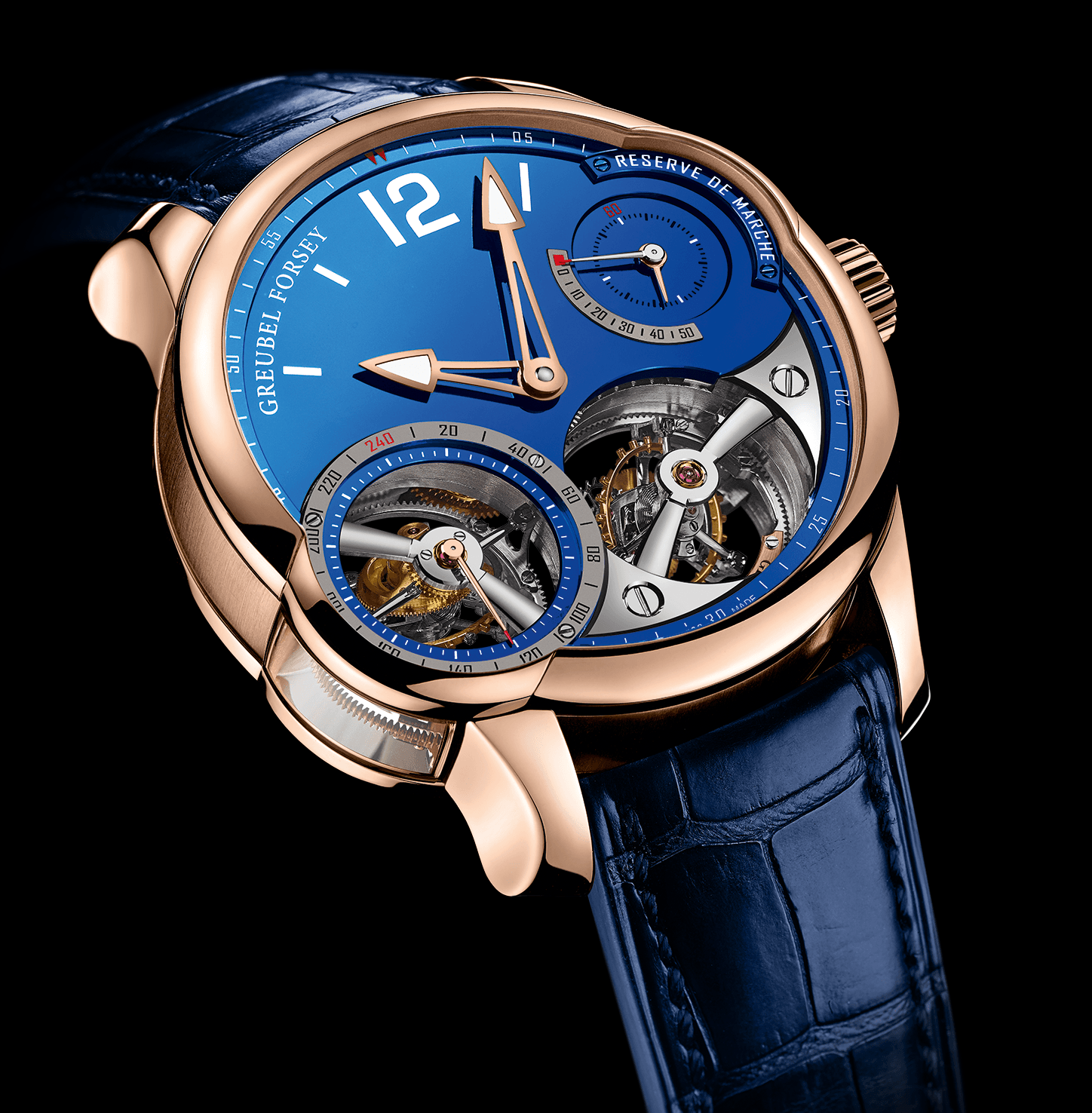 Greubel Forsey Quadruple Tourbillon Blue