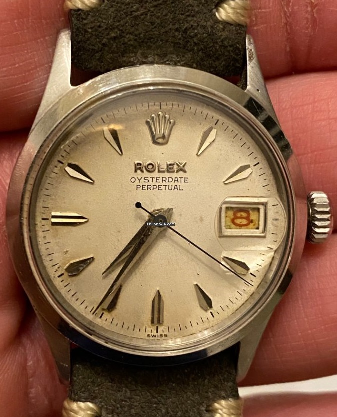Rolex Date Oyster Perpetual Rite Time 6518