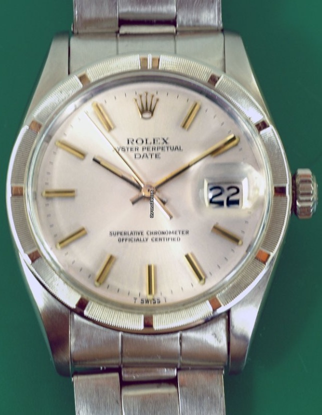 Rolex Date Oyster Perpetual Blue 