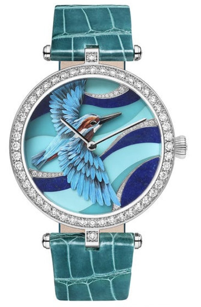 Van Cleef & Arpels Lady Arpels Martin-Pêcheur Azur