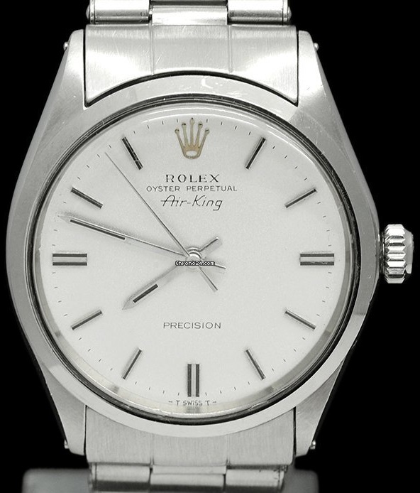 Rolex Air King 1967s Riveted Bracelet 5500