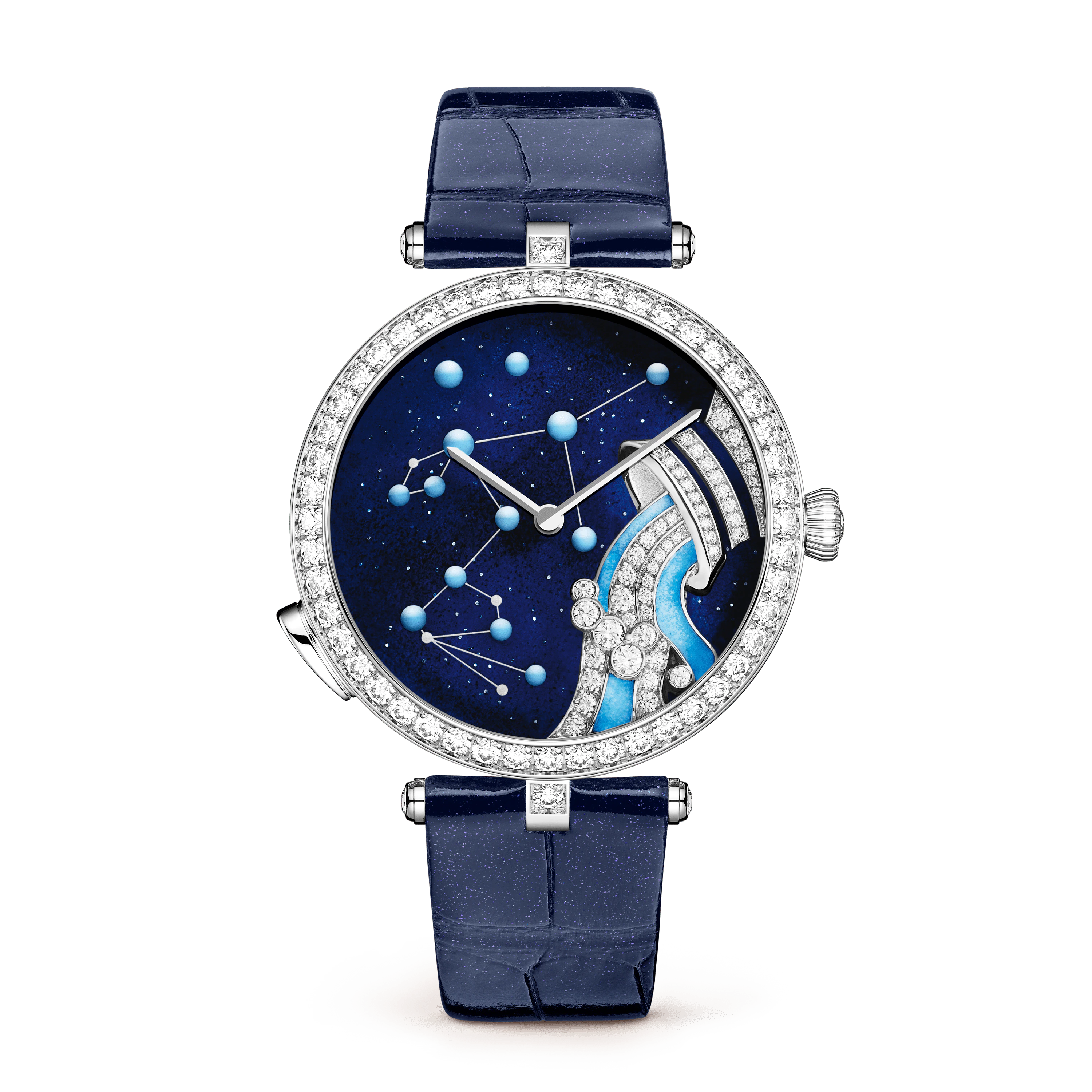 Van Cleef & Arpels Lady Arpels Zodiaque Lumineux Aquarii (Aquarius) watch