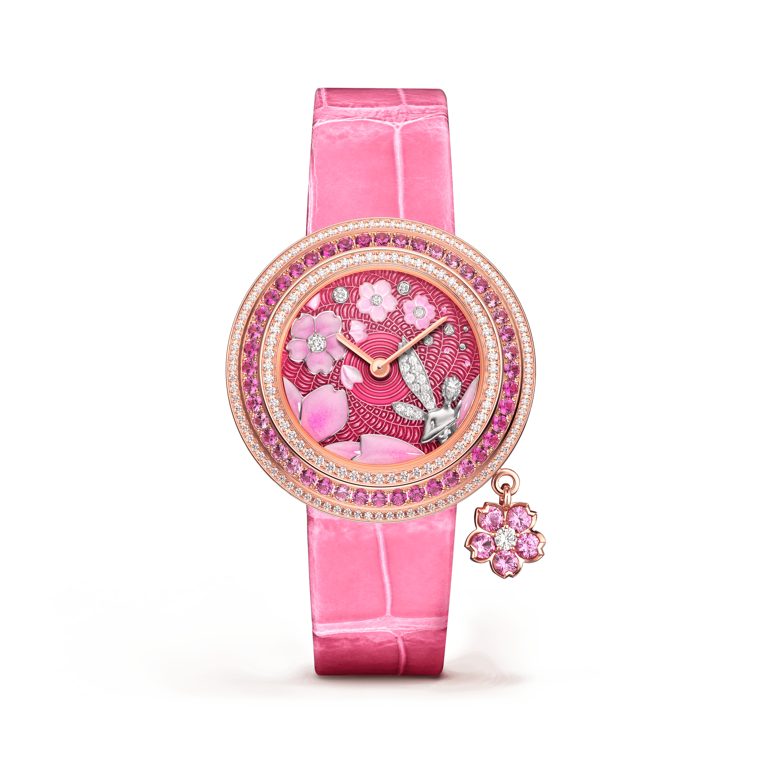 Van Cleef & Arpels Charms Extraordinaire Fée Sakura Watch