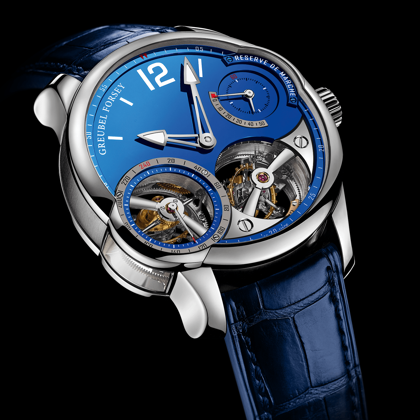 Greubel Forsey Quadruple Tourbillon Blue