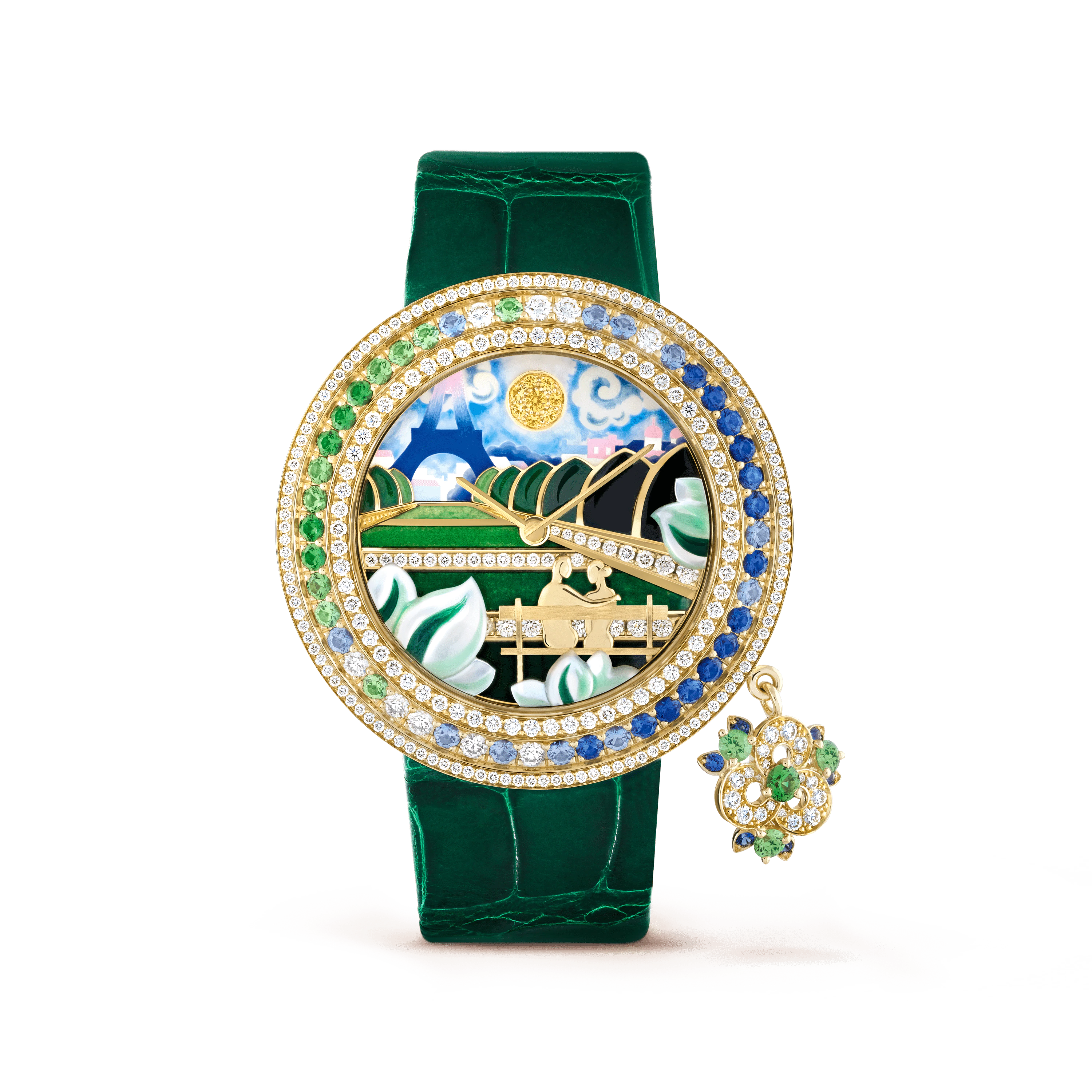Van Cleef & Arpels Charms Romance Parisienne Promenade watch