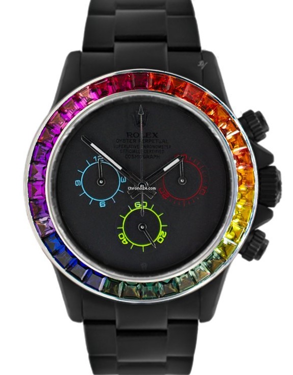 Rolex Daytona Cosmograph Rainbow Dark - Limited edition 116520