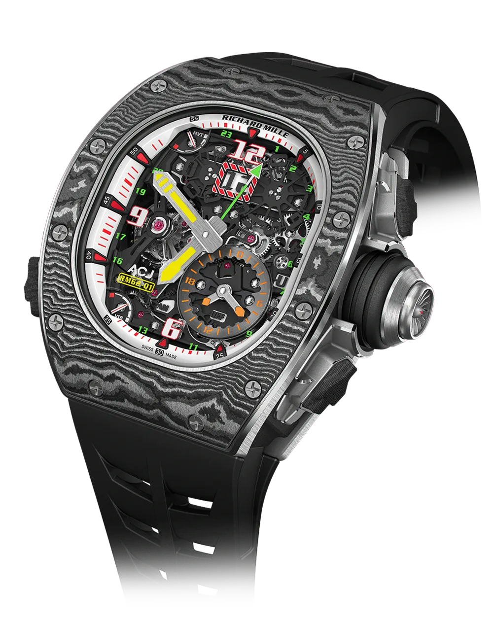 Richard Mille RM 62-01 Tourbillon vibrating alarm ACJ