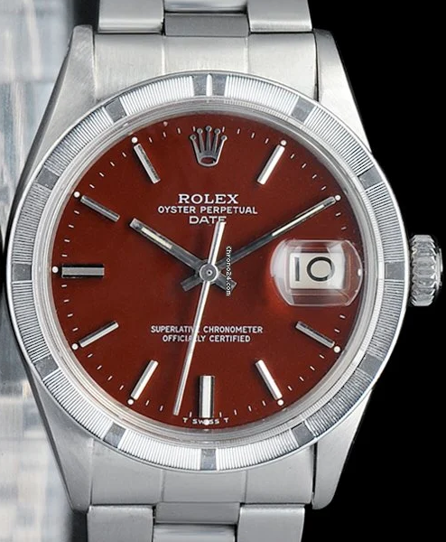 Rolex Date Bordeaux 1501