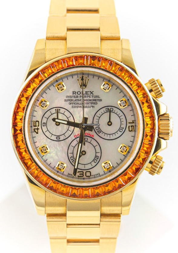 Rolex Daytona Cosmograph Sapphire Bezel 116528