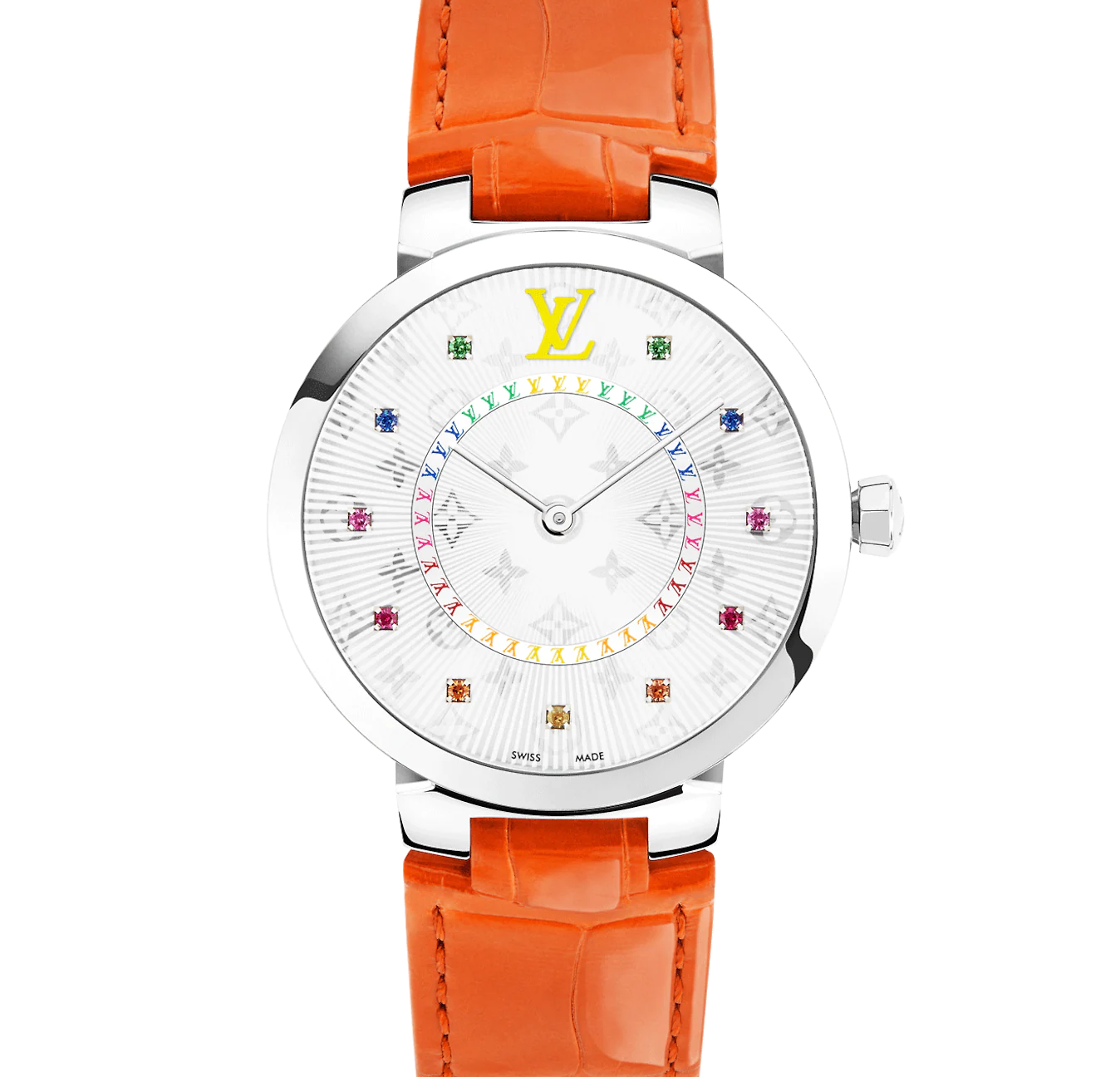 Louis Vuitton Tambour Slim Rainbow