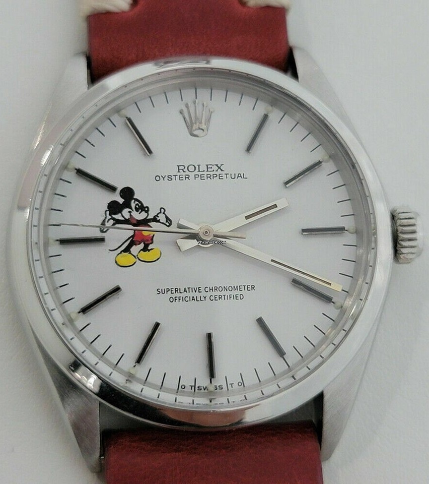 Rolex  Mickey Dial 1970s Vintage 5500