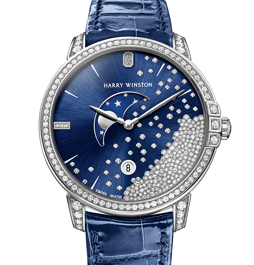 Harry Winston Midnight Diamond Drops