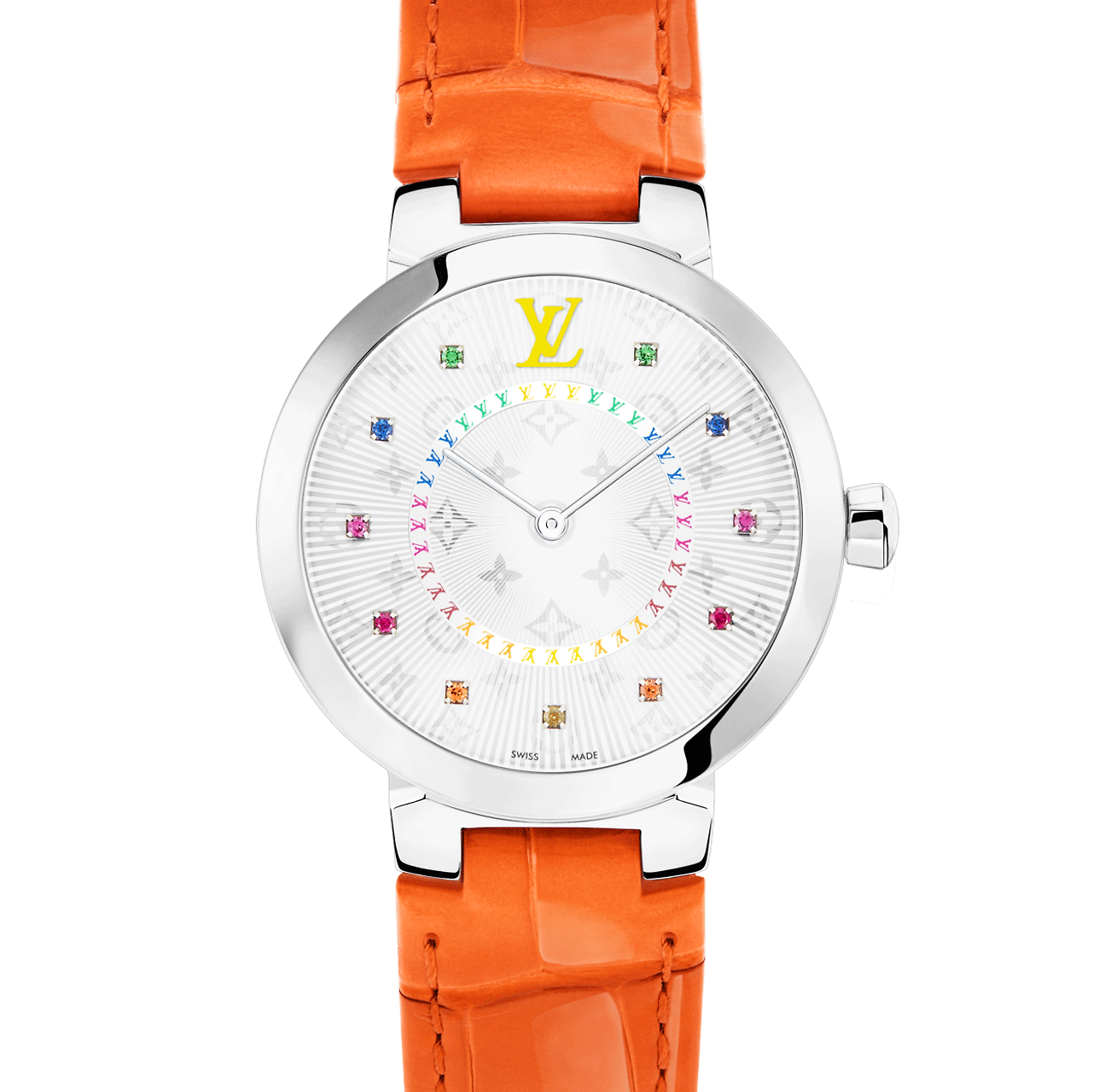 Louis Vuitton Tambour Slim Rainbow