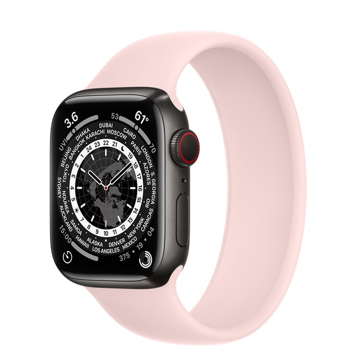 Apple Watch Edition GPS + Cellular 41mm Space Black Titanium Case with Solo Loop